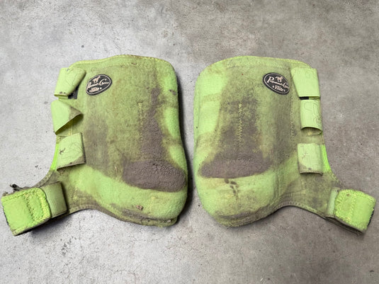Used PC SMB Elite Protective Boots - Green - Medium - Hind