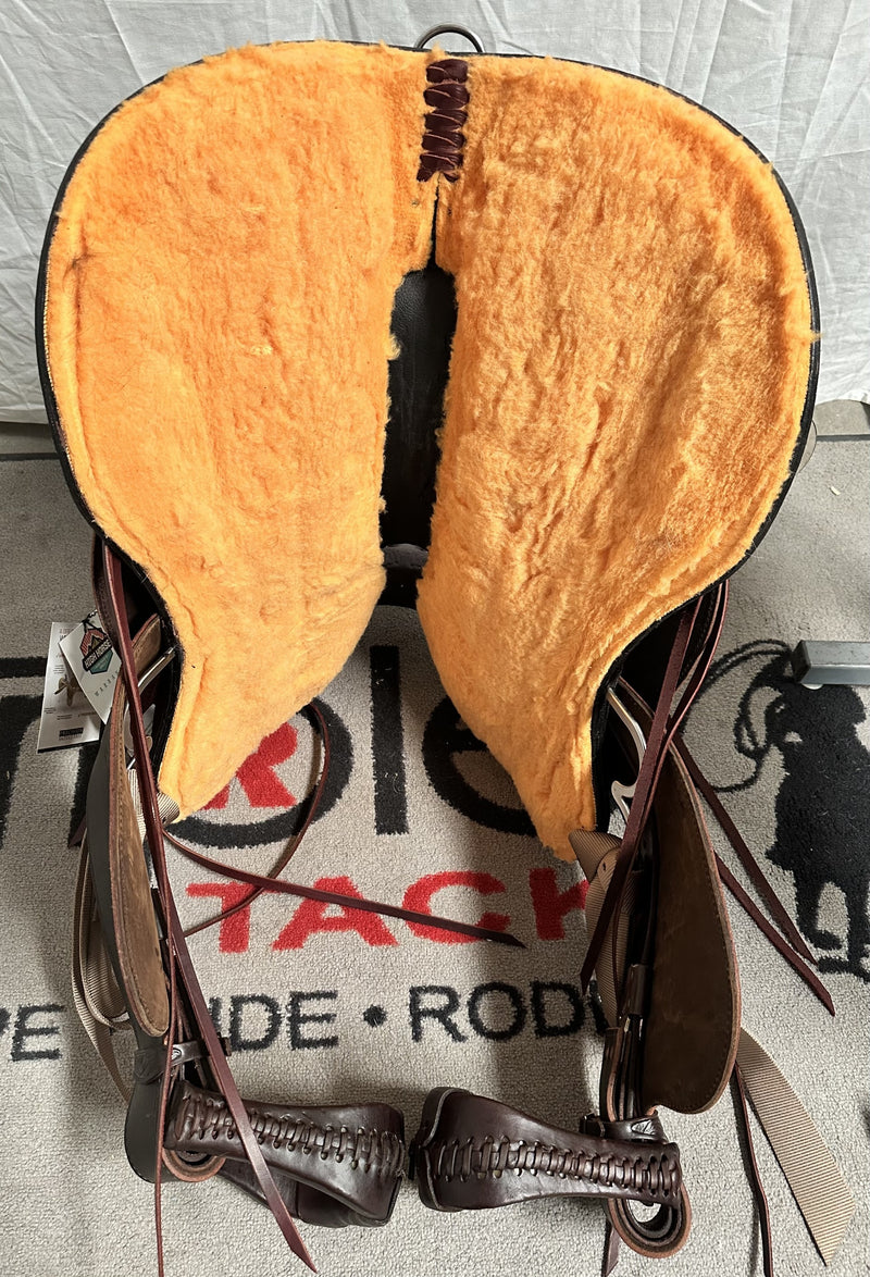 Load image into Gallery viewer, High Horse Oyster Creek Trail Saddle 16"
