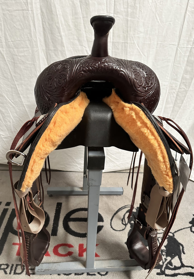 Load image into Gallery viewer, High Horse Oyster Creek Trail Saddle 16"
