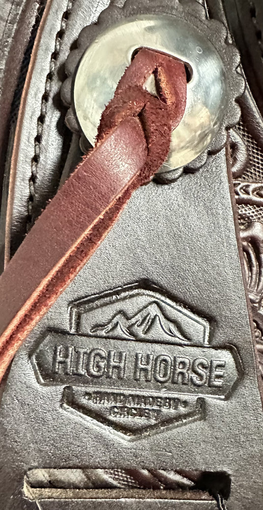 High Horse Oyster Creek Trail Saddle 16"