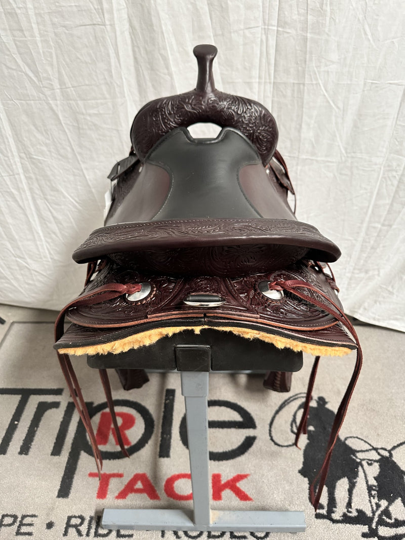 Load image into Gallery viewer, High Horse Oyster Creek Trail Saddle 16"
