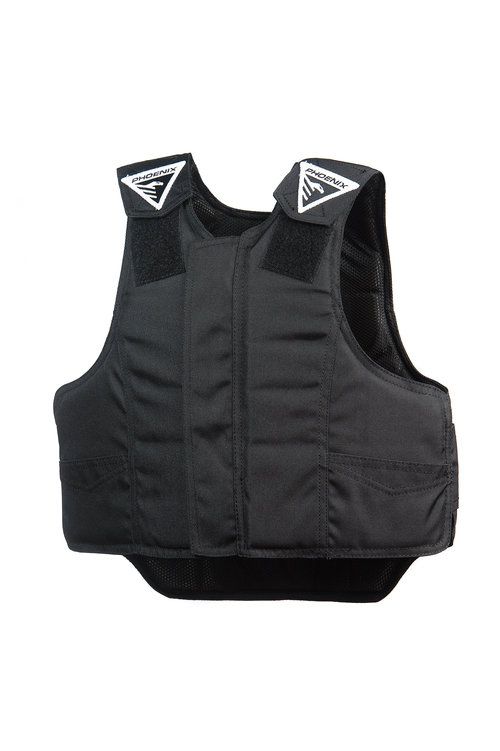 Phoenix Pro-Max 1000 Jr Rodeo Vest Black Cordura