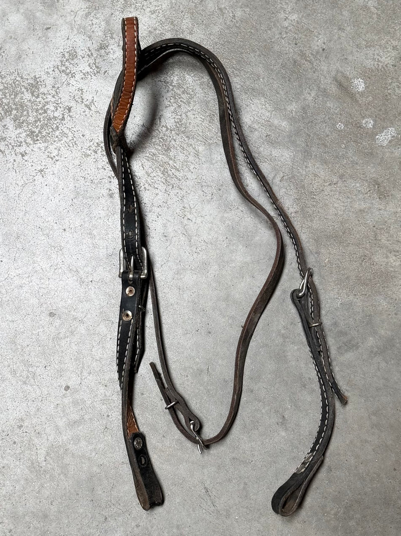 Load image into Gallery viewer, Used One Ear Headstall with Throatlatch
