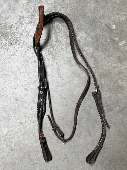 Used One Ear Headstall with Throatlatch
