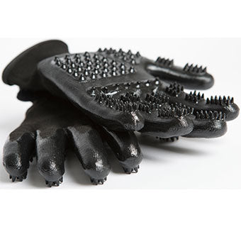 Hands On Shedding/Bathing Gloves - Black