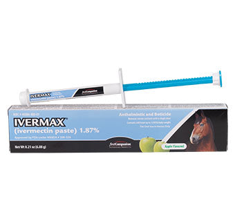First Companion Ivermax (Ivermectin) Equine Wormer Paste 1.87% - 0.21 oz