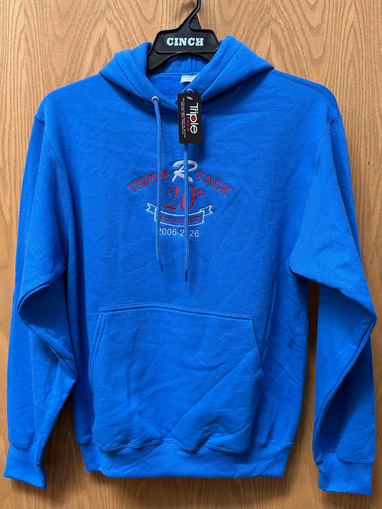 Triple R Tack 20th Anniversary Hoodie - Blue