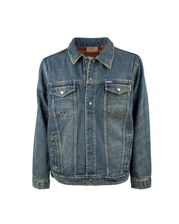 Load image into Gallery viewer, STS Youth Caprock Denim Jacket
