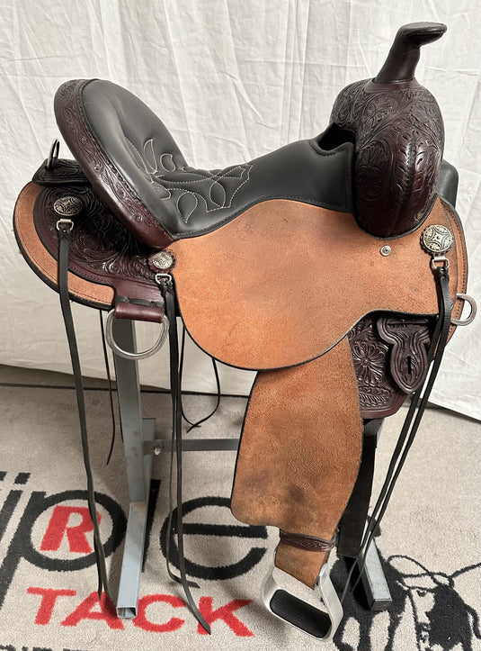 Used (Like New) Circle Y Creedmore Flex2 Trail Saddle 15