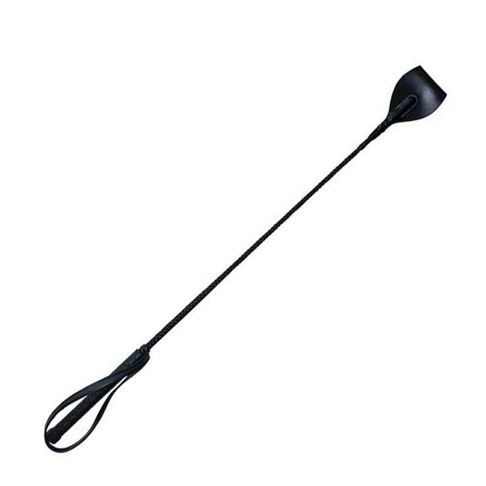 Riding Crop with Wide Leather Flap - 28
