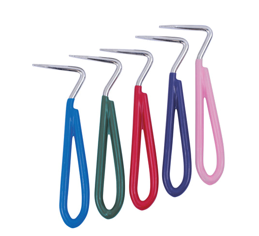 Partrade Formed Wire Hoof Pick with Vinyl Covered Handle