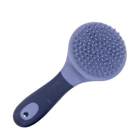 Two Tone Mane & Tail Brush - Black/Gray