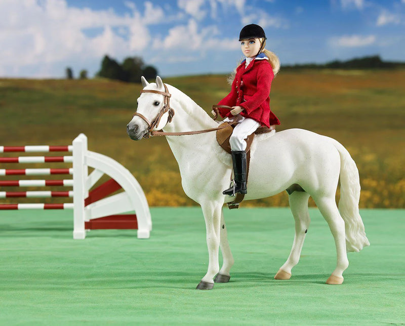 Load image into Gallery viewer, Breyer English Devon Hunt Seat Saddle
