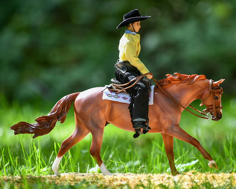 Load image into Gallery viewer, Breyer Cimarron Western Pleasure Saddle
