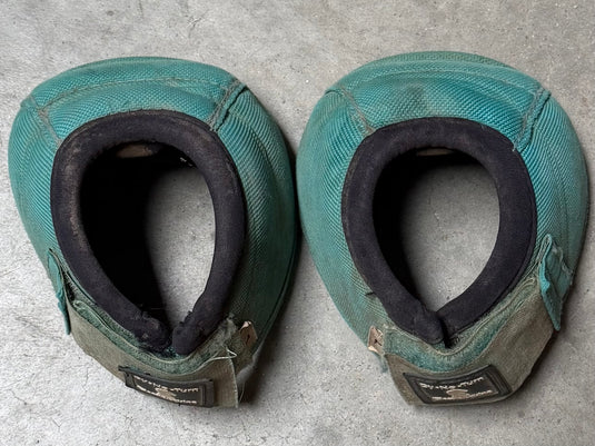 Used CE DyNo Turn Bell Boots - Aqua - Large