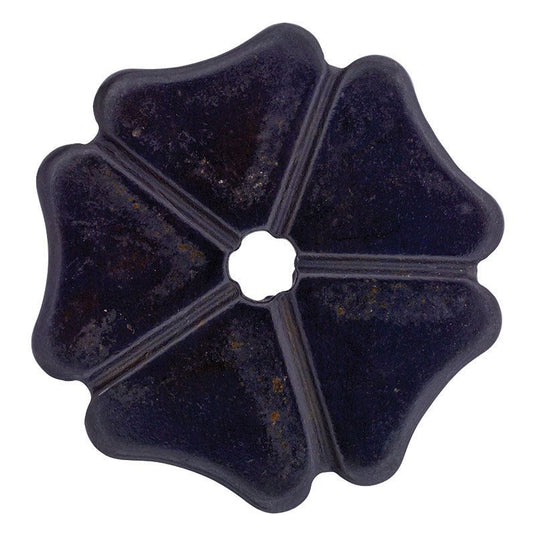 Black Satin Cloverleaf Rowel - SINGLE - 1-1/8