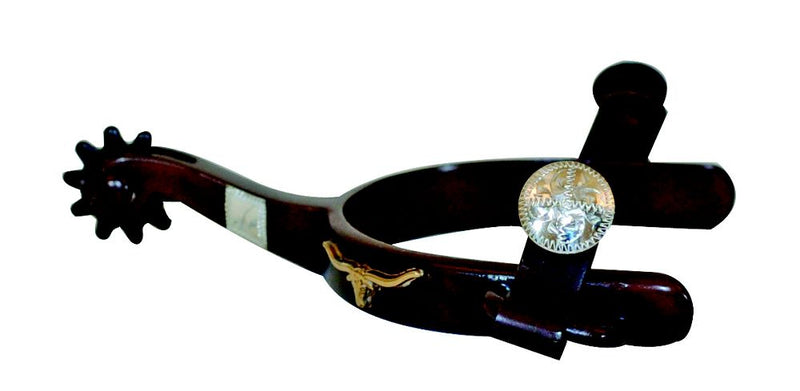 Load image into Gallery viewer, "T" Longhorn Youth Spur
