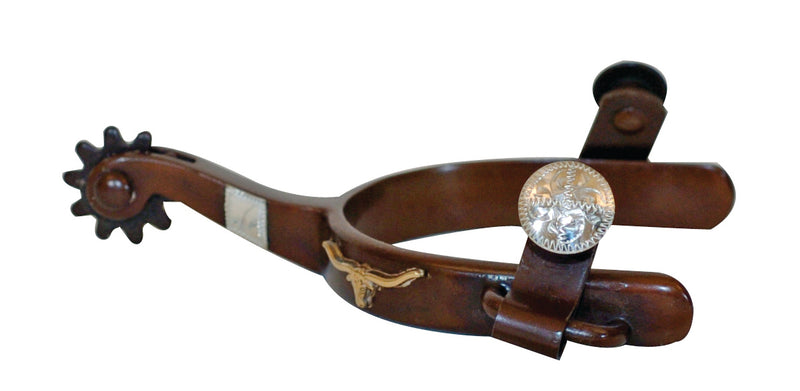 Load image into Gallery viewer, "T" Longhorn Youth Spur
