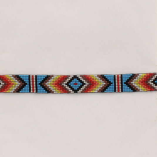 Beaded Stretch Hat Band - Multi