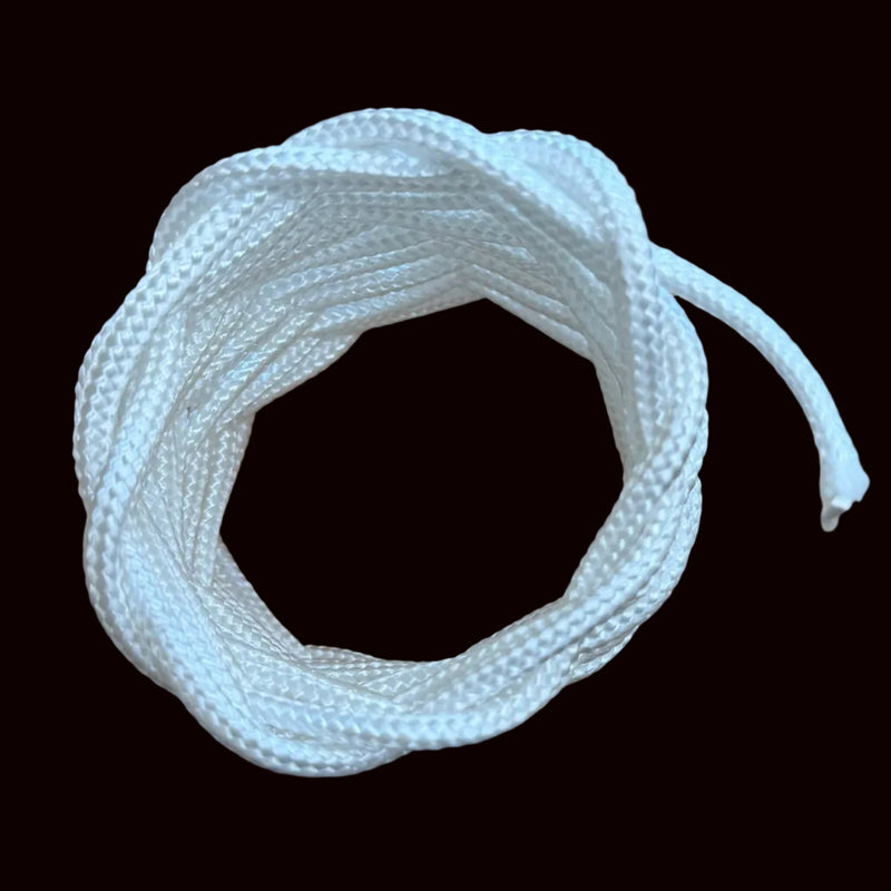 Load image into Gallery viewer, Braided Nylon Horn Wrap - White
