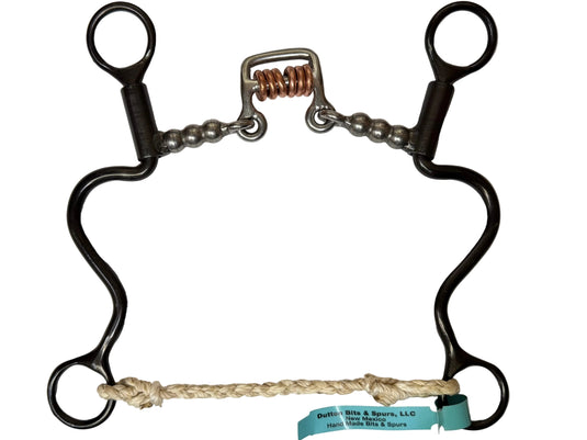 Dutton Long Calvary Shank Ball Bearing Floating Square Port w/ Copper Rings Bit