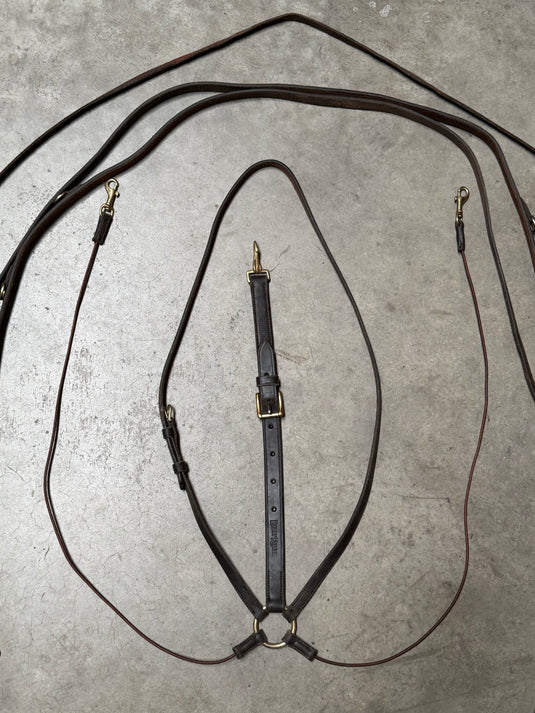 Used Billy Royal German Martingale - Single Rein & Split Reins