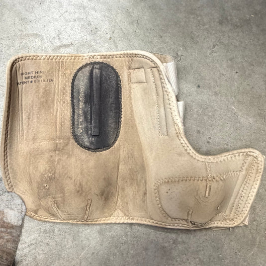 Used CE Legacy Protective Boots - White - Hind - Medium