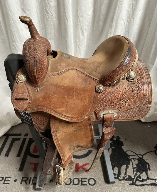 Used Martin Barrel 1/2 Combo Saddle 13.5
