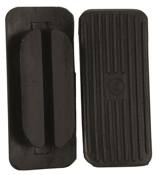 Replaceable Rubber Treads for Aluminum Barrel Stirrups