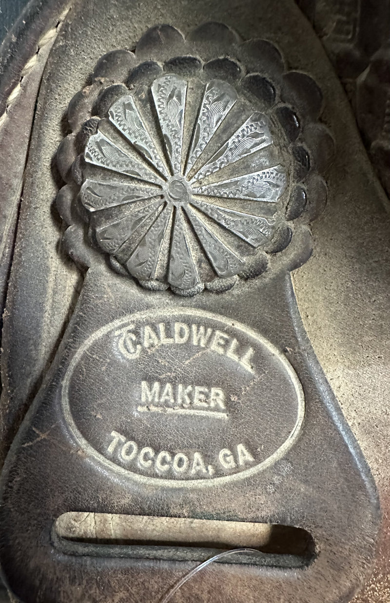 Load image into Gallery viewer, Used Caldwell Barrel Saddle 14.5"
