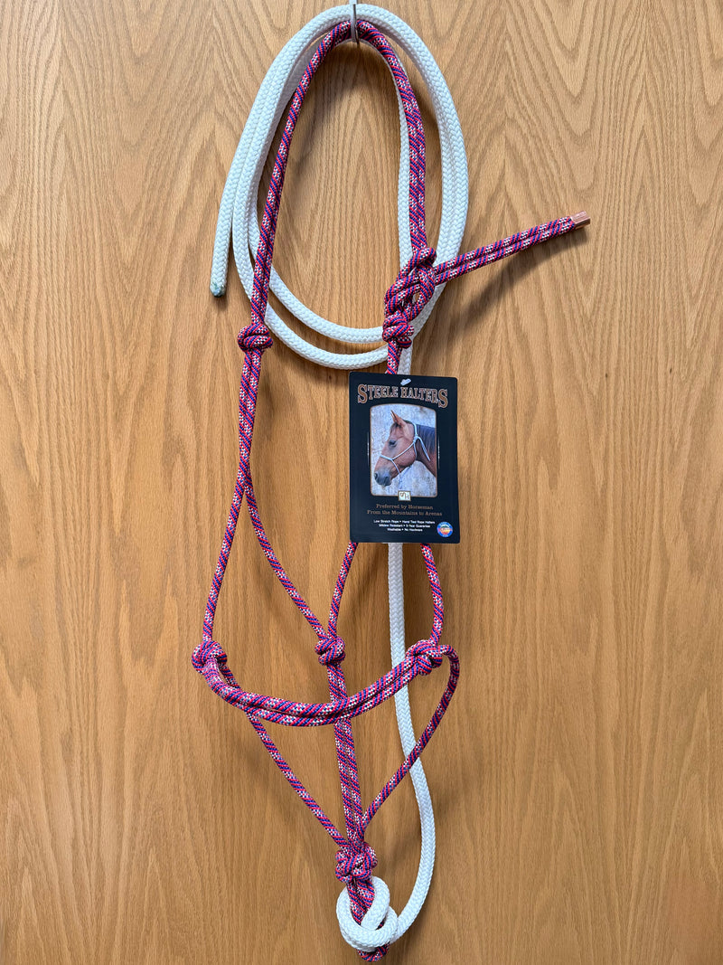 Load image into Gallery viewer, Steele Rope Halter with 10' Lead - Draft
