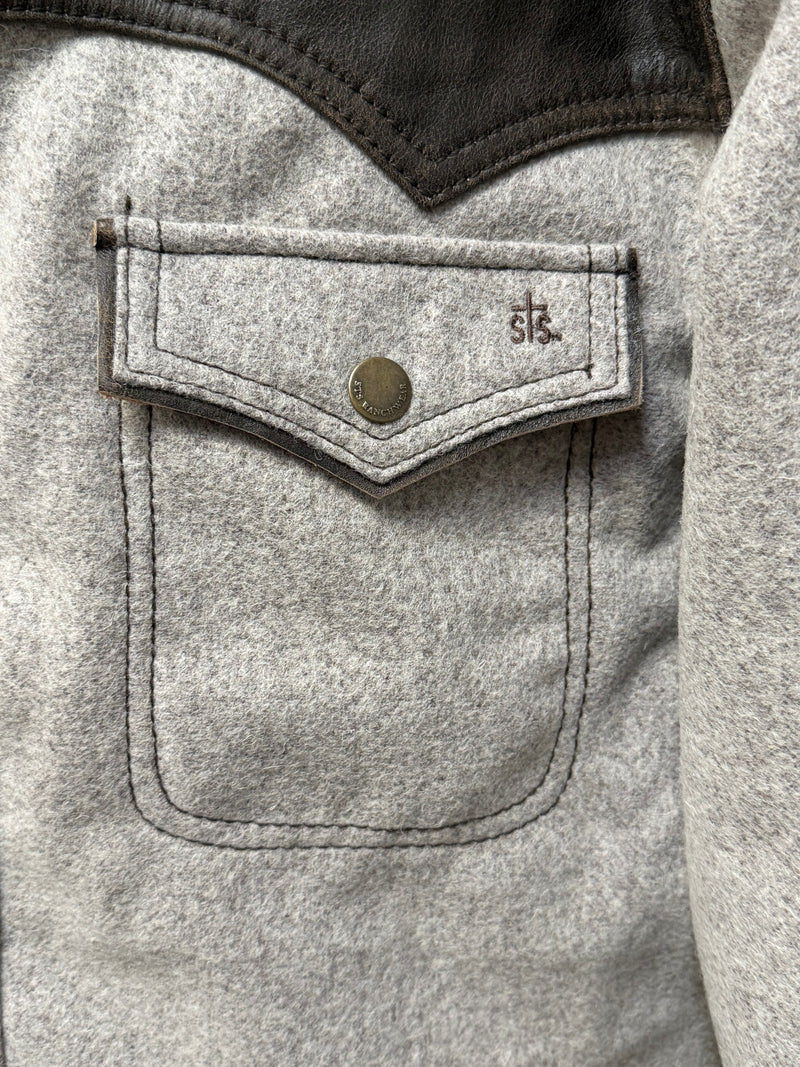 Load image into Gallery viewer, STS Mens Wacey Wool Jacket - Heather Gray
