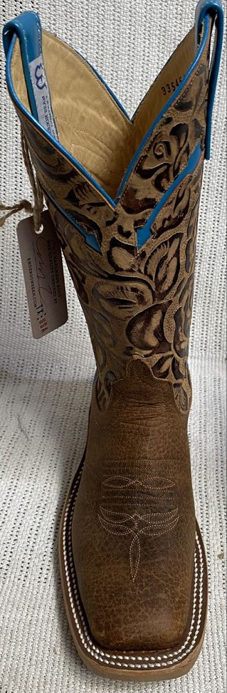 Load image into Gallery viewer, Anderson Bean 12" Jesse James Bison DB Toe Boot - Coffee

