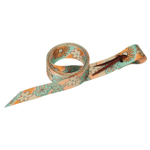 Patterned Poly Latigo Tie Strap - 1-3/4"x60"