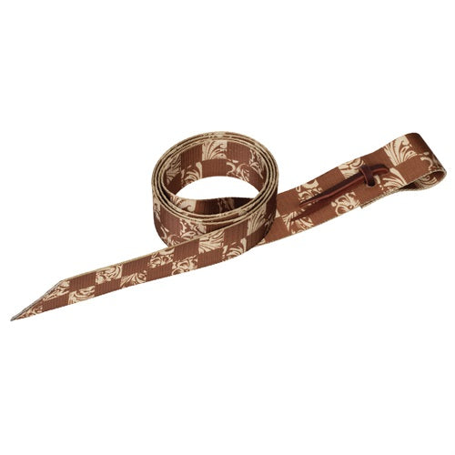 Patterned Poly Latigo Tie Strap - 1-3/4"x60"