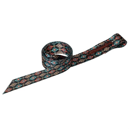 Load image into Gallery viewer, Patterned Poly Latigo Tie Strap - 1-3/4"x60"
