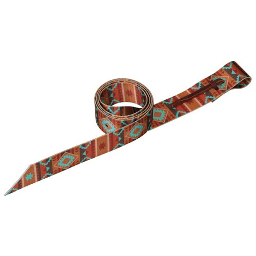Load image into Gallery viewer, Patterned Poly Latigo Tie Strap - 1-3/4"x60"
