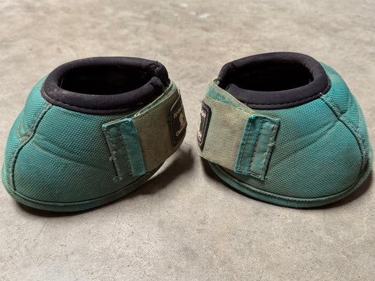 Used CE DyNo Turn Bell Boots - Aqua - Large