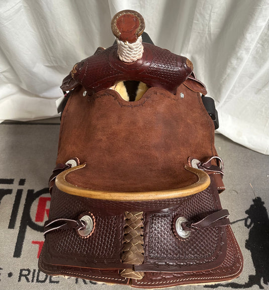 Triple R Kid Modified Association Rancher Saddle 10"