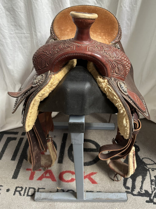 Used Martin 7/8 Combo Team Roper Saddle 14.5"