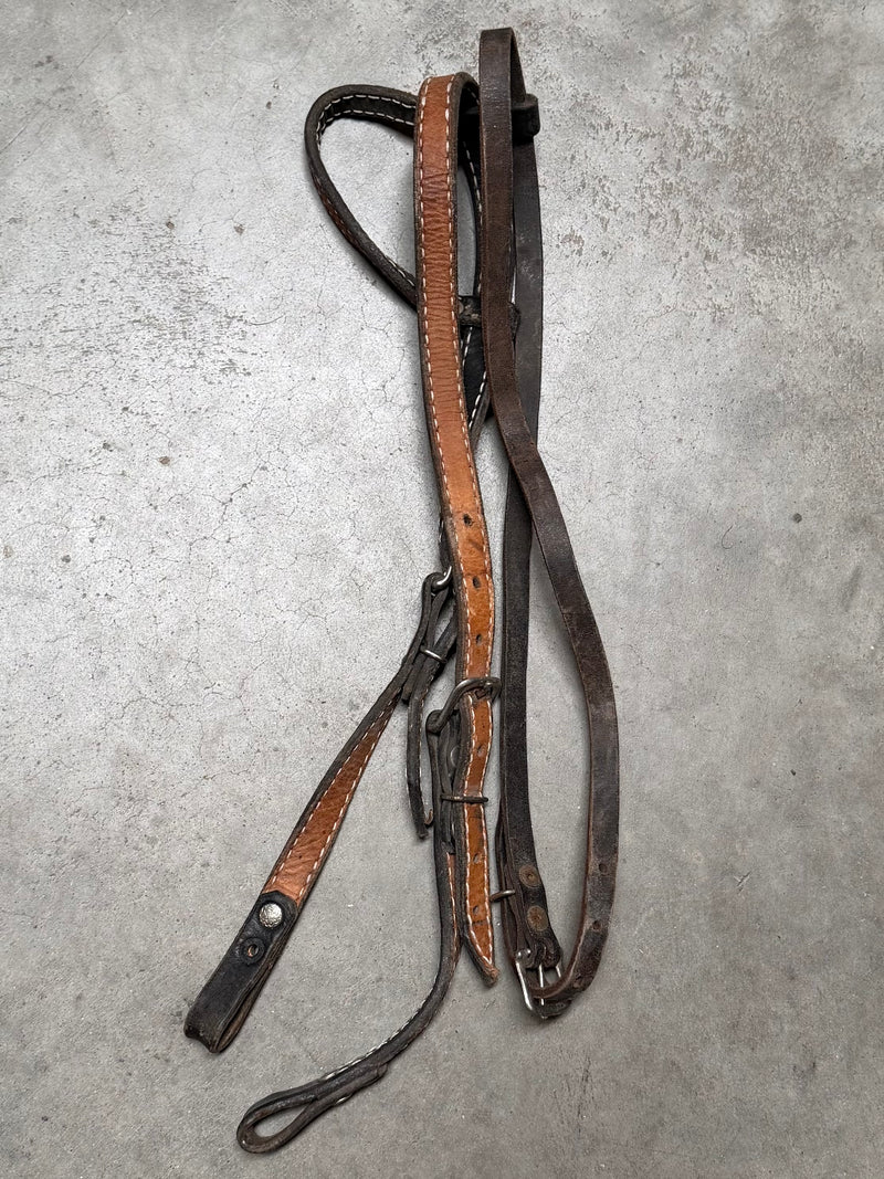 Load image into Gallery viewer, Used One Ear Headstall with Throatlatch
