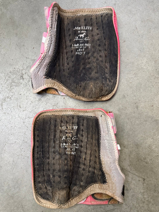 Used Custom PC VenTECH SMB Elite Protective Boots - Pink - Medium - Front