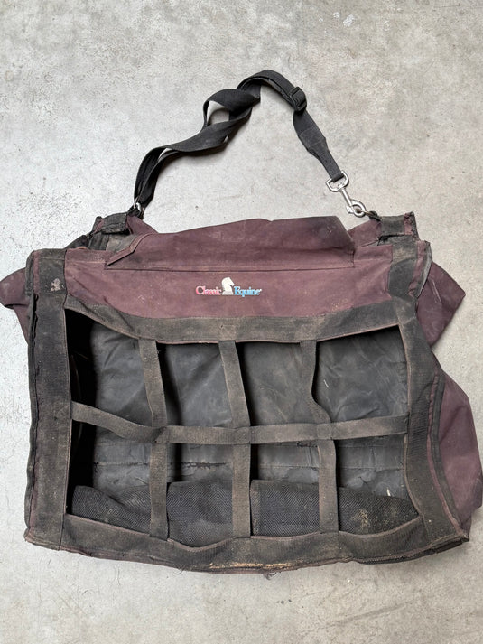 Used CE Top Load Hay Bag - Brown