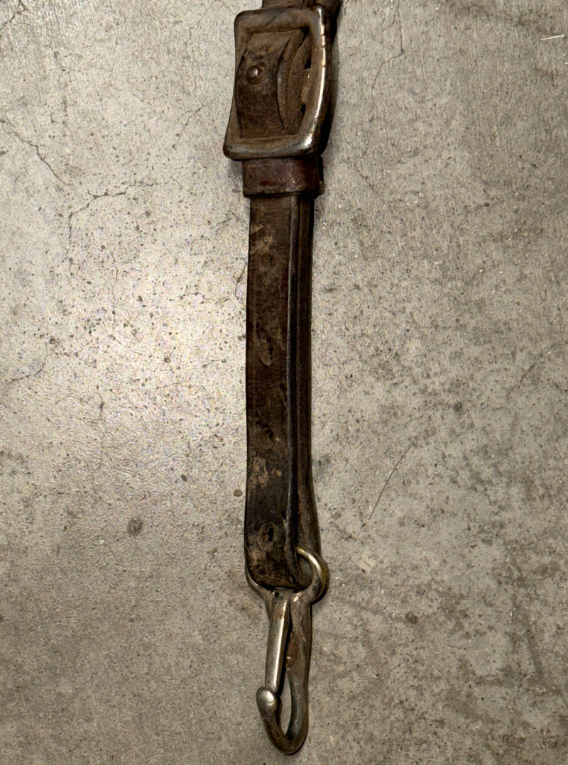 Load image into Gallery viewer, Used Basketweave Tooled Breast Collar 1”
