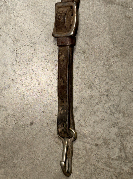 Used Basketweave Tooled Breast Collar 1”