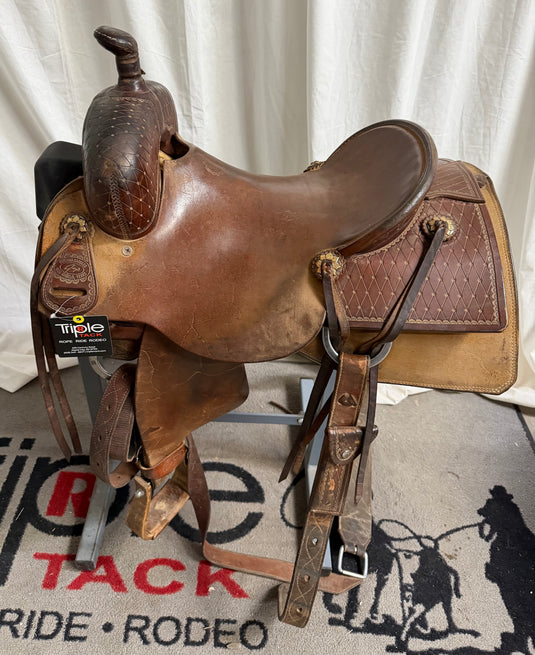 Used Jey's Custom Team Sorter Saddle 15.5"