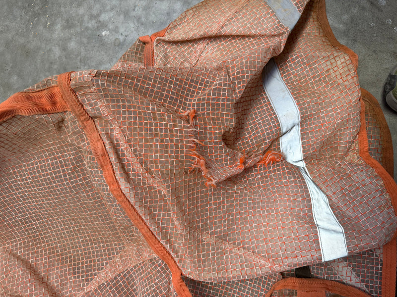 Load image into Gallery viewer, Used Schneiders Ripstop Bellyband Fly Sheet - Orange - 82"
