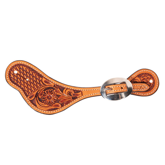 Professional's Choice Natural Floral Basket Spur Straps