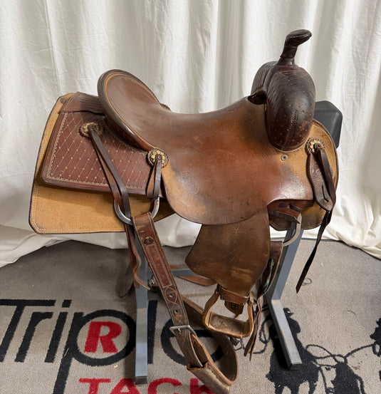 Used Jey's Custom Team Sorter Saddle 15.5"