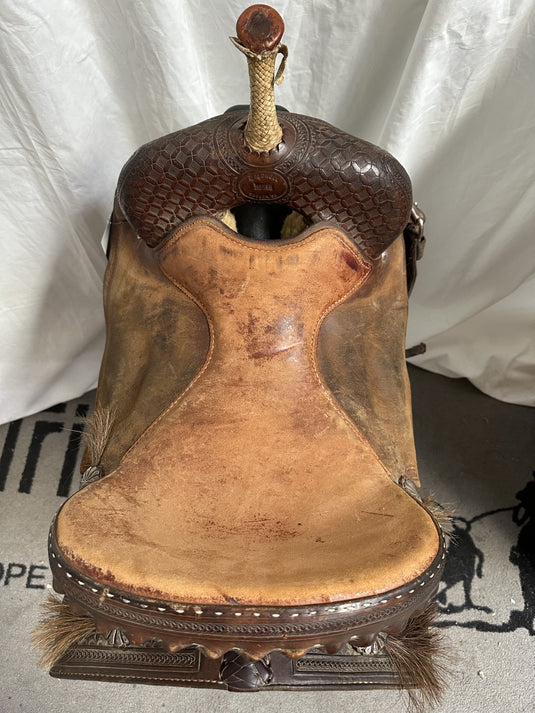 Used Caldwell Barrel Saddle 14.5"